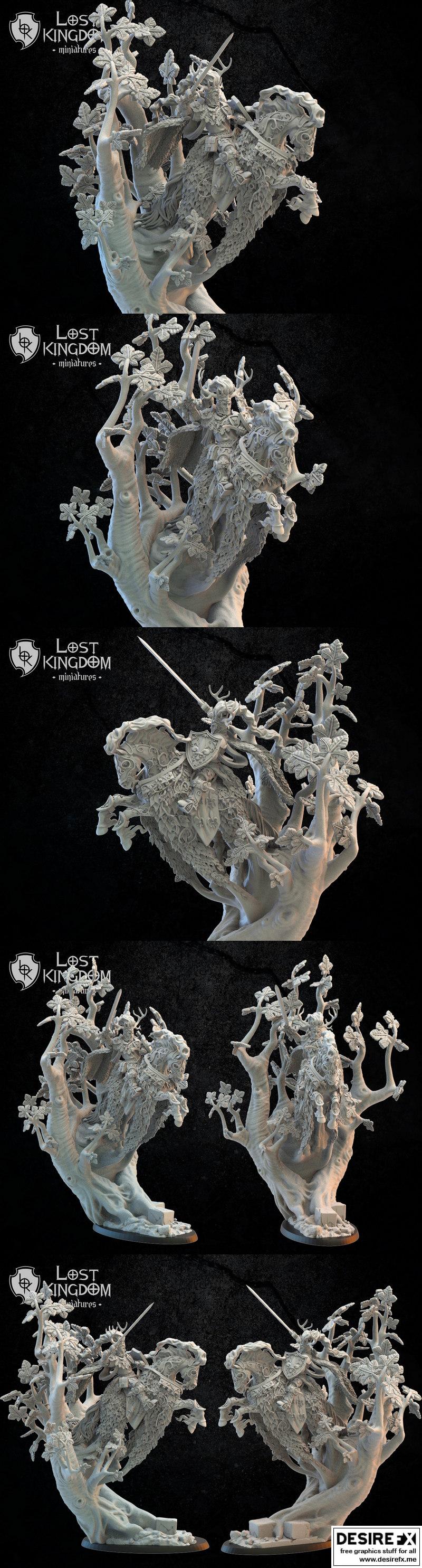 Medraut的骑士阴影——3D打印模型|Medraut the Knight’s Shadow – 3D Print Model