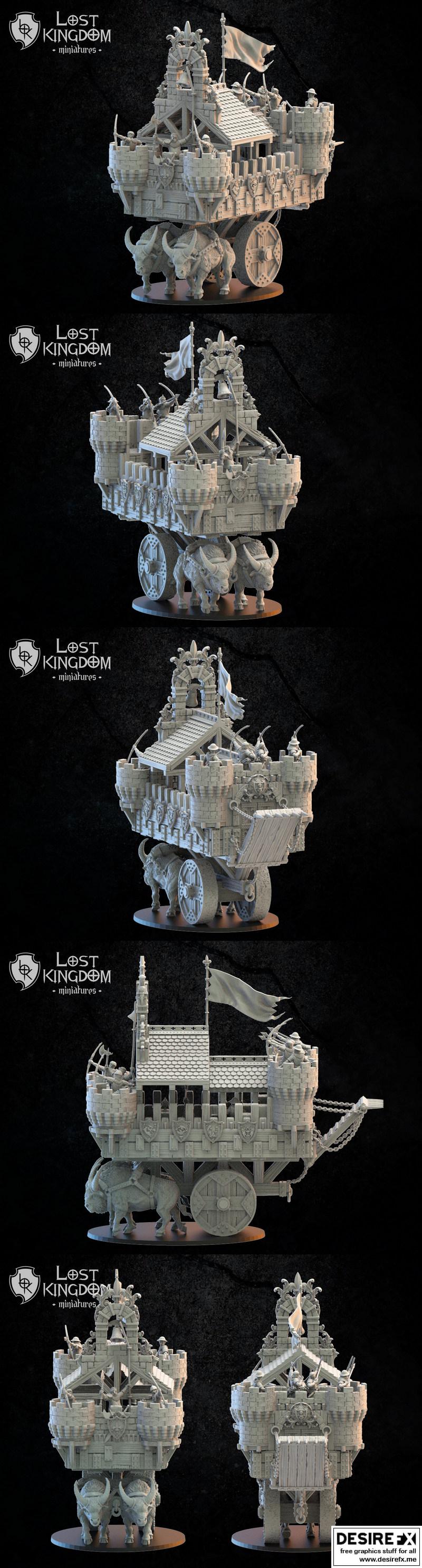 Battle Fortress 3D打印模型|Battle Fortress – 3D Print Model