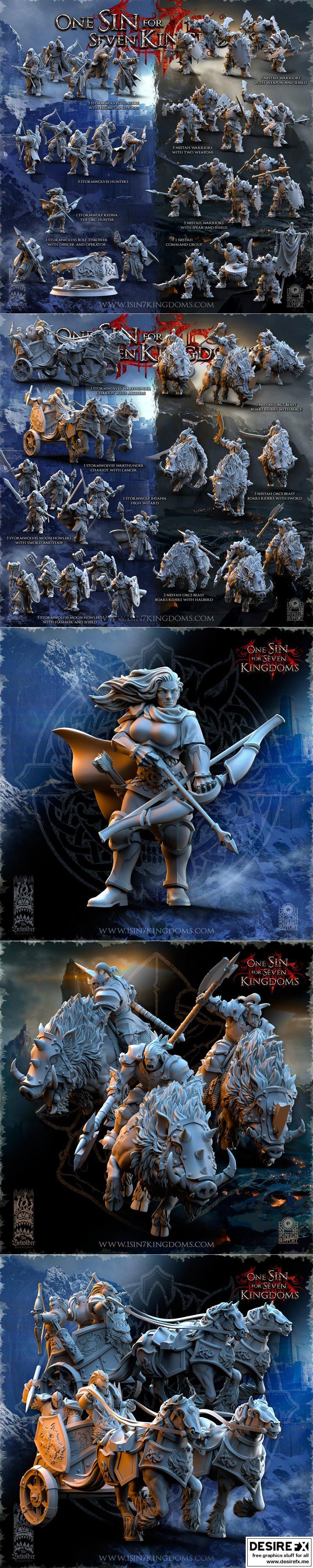 Beholder迷你模型三月四月2023版 STL打印文件|The Beholder Miniatures March – April 2023 – 3D Print Model STL