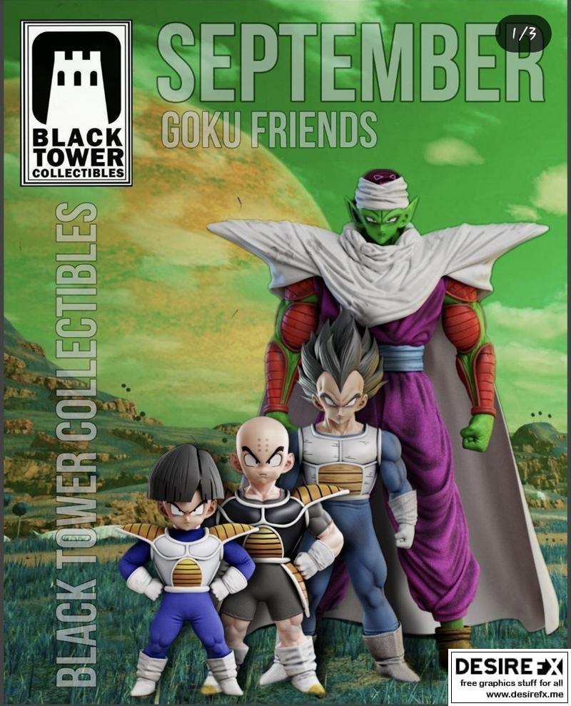 黑塔收藏品 2023年9月 3D打印模型 STL|Black Tower Collectibles September 2023 – 3D Print Model STL