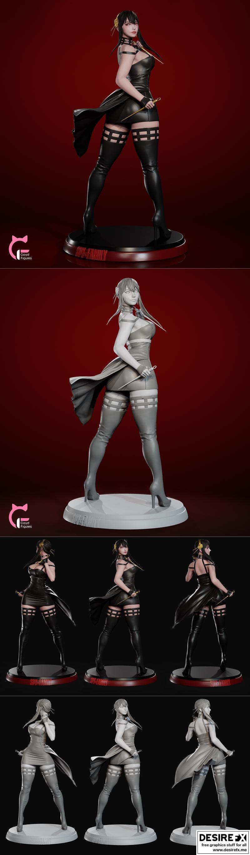 Goyd Figures – Yor Forger – 3D Print Model STL