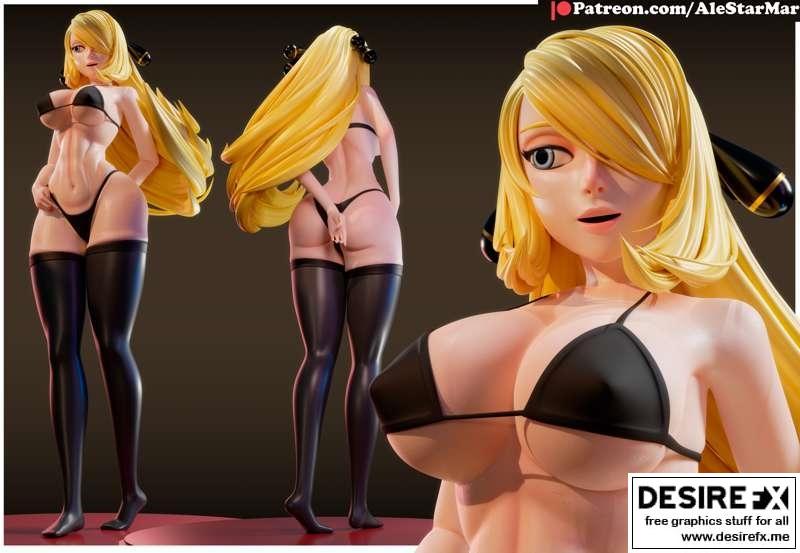 Cynthia 3D打印模型|Cynthia – 3D Print Model STL