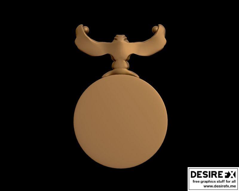 克里米亚战争勋章（1854-1856）3D打印模型|British Crimean War Medal (1854-1856) ready to 3D print model