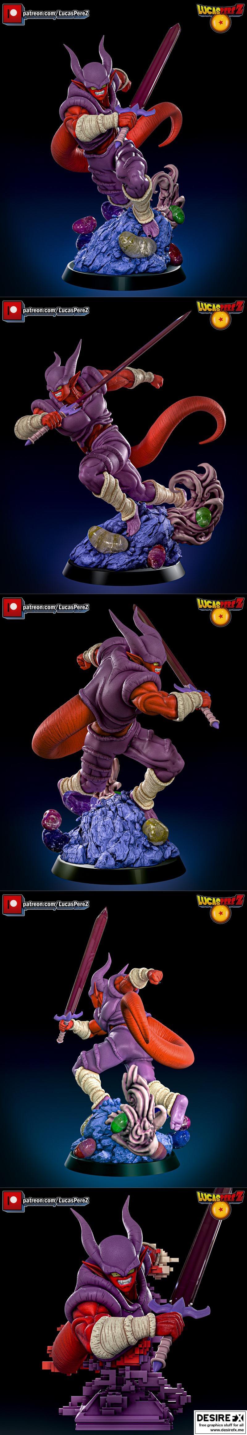 Janemba特制模型 3D打印文件|Janemba Special by Lucas Perez – 3D Print Model STL
