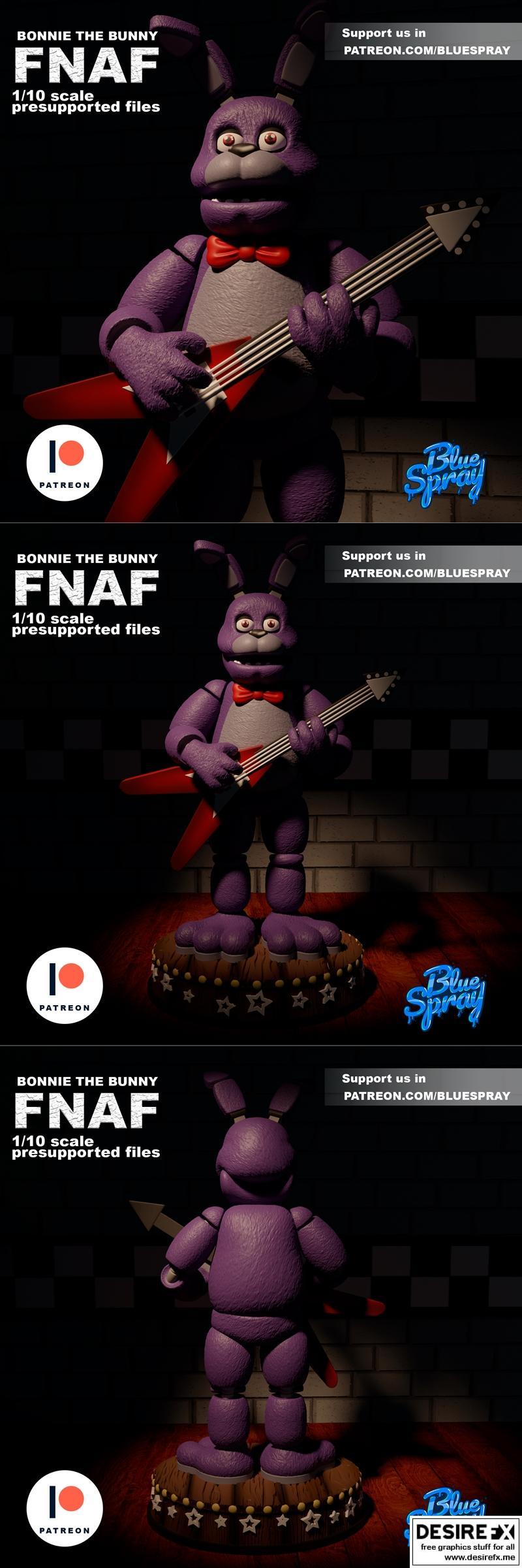 Bonnie 3D打印模型|Bonnie – 3D Print Model STL