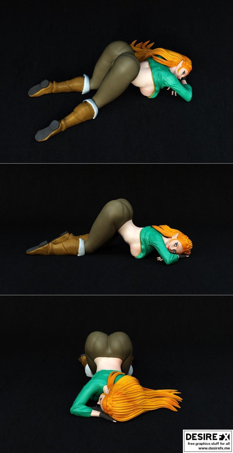 独家呈现——塞尔达传说 3D打印模型|Exclusive – Zelda – 3D Print Model STL