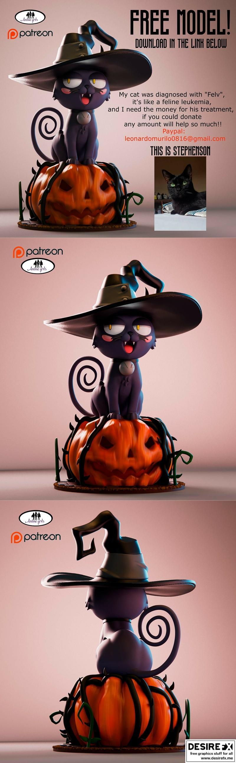 Blair - 灵 eater - 3D打印模型|Blair – Soul eater – 3D Print Model STL