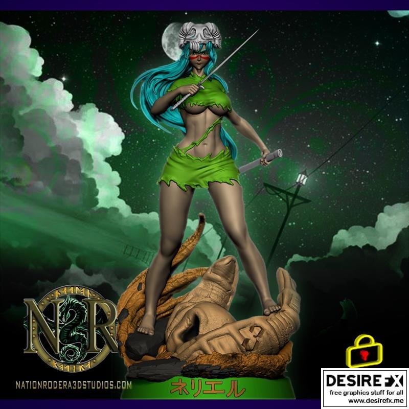 Nation Rodero – Bleach – Nelliel Tu Odelschwanck – 3D Print Model STL
