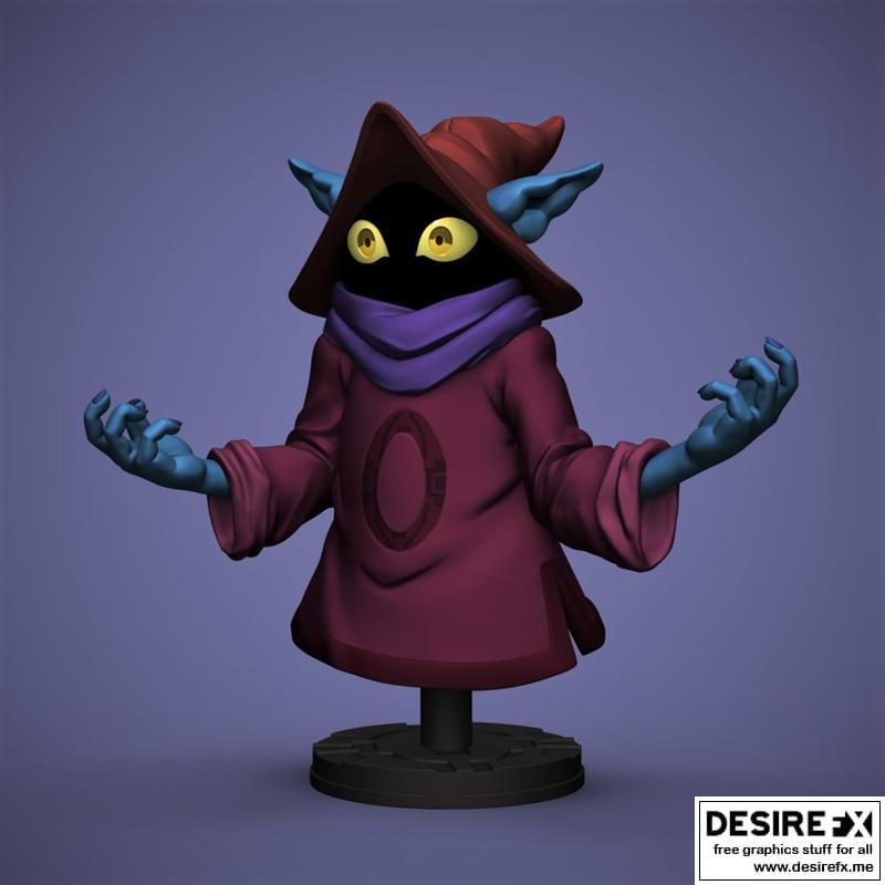 Orko 3D打印模型：万能英雄系列角色|Orko – Masters of the Universe – 3D Print Model STL