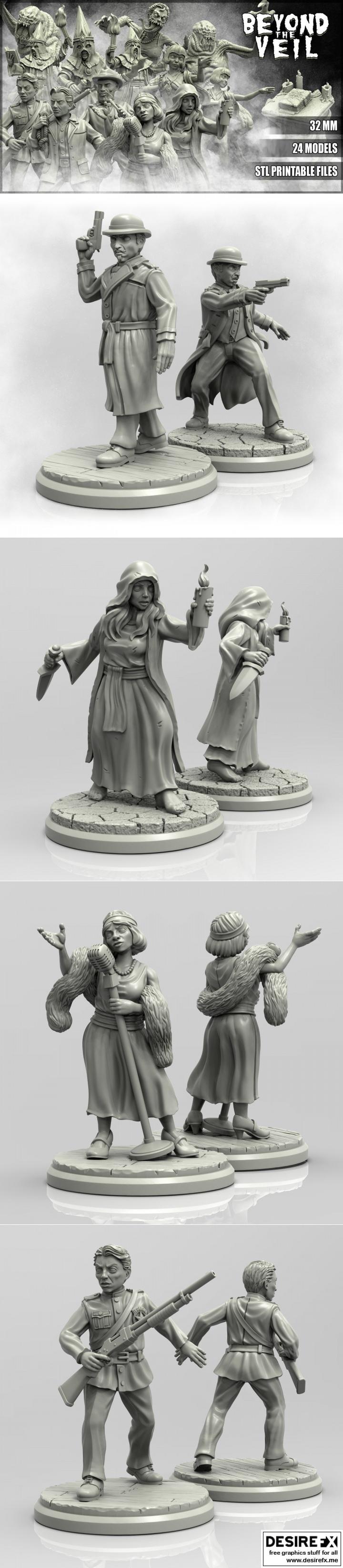 Beyond The Veil 3D打印模型|Beyond The Veil by Adaevy Creations – 3D Print Model STL