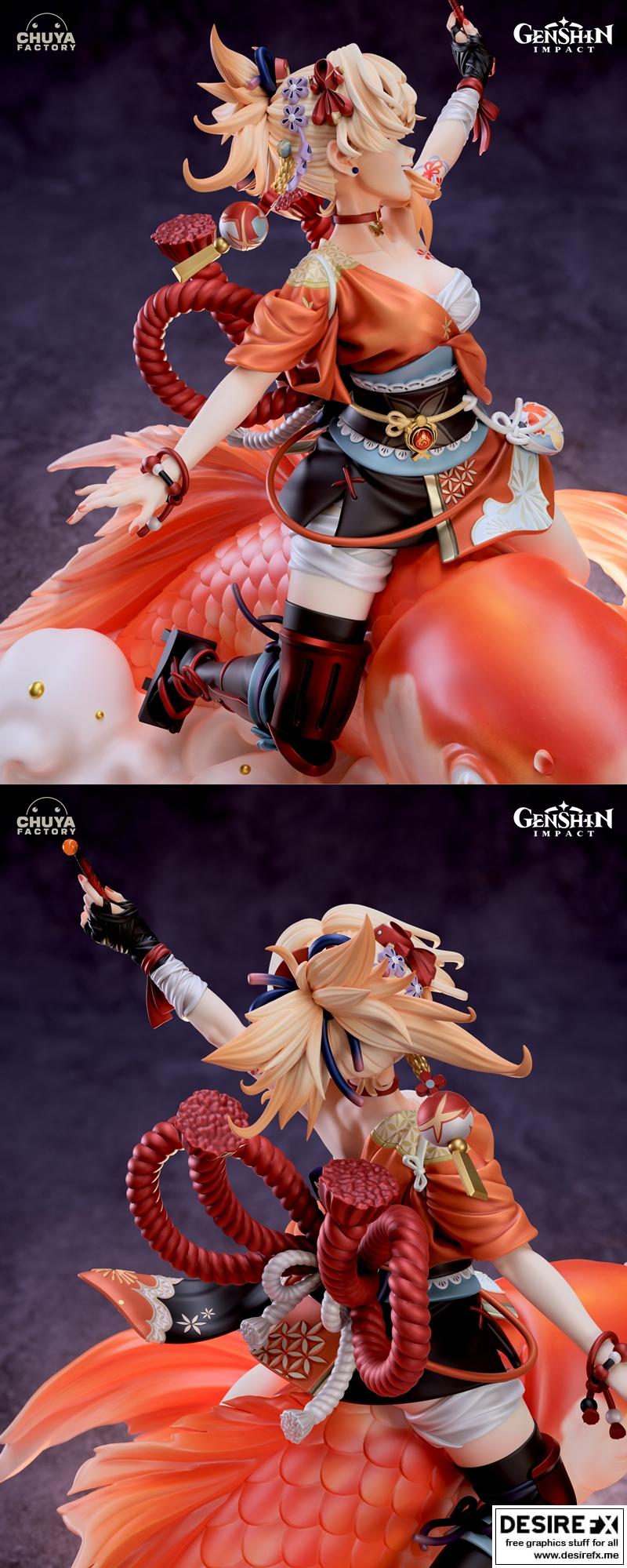 楚亚工厂 - 优米亚 - 3D打印模型|Chuya Factory – Yoimiya – 3D Print Model STL