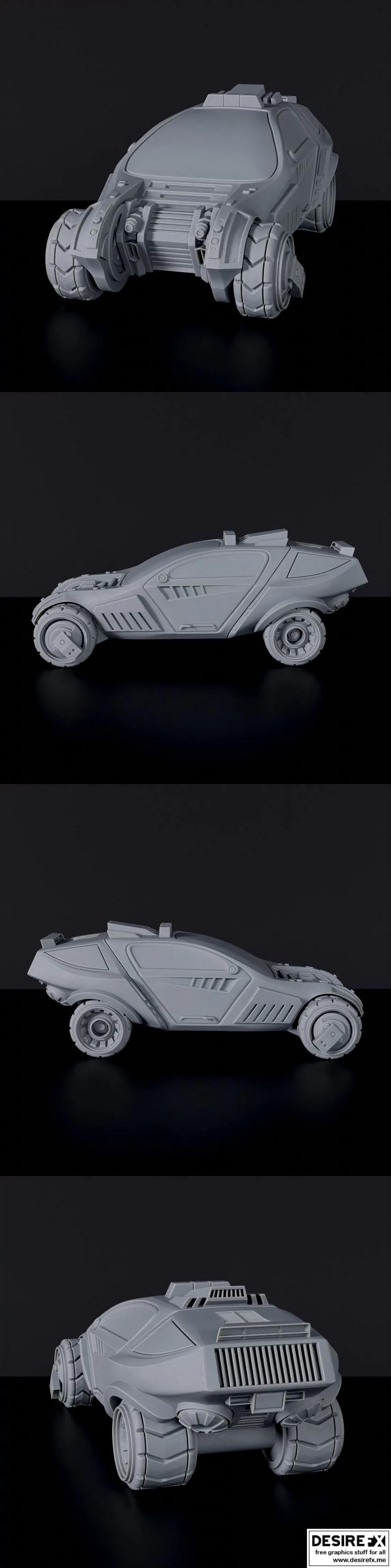 TCPD巡航者 3D打印模型|TCPD Cruiser – 3D Print Model