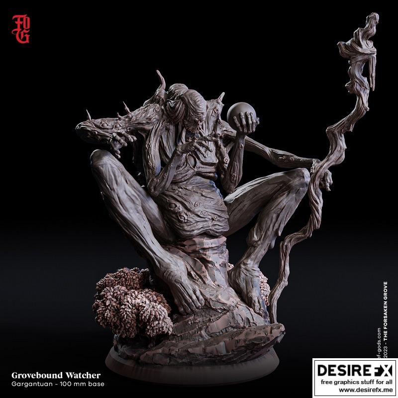 神之肉 — Grovebound Watcher 3D打印模型|Flesh of Gods – Grovebound Watcher – 3D Print Model