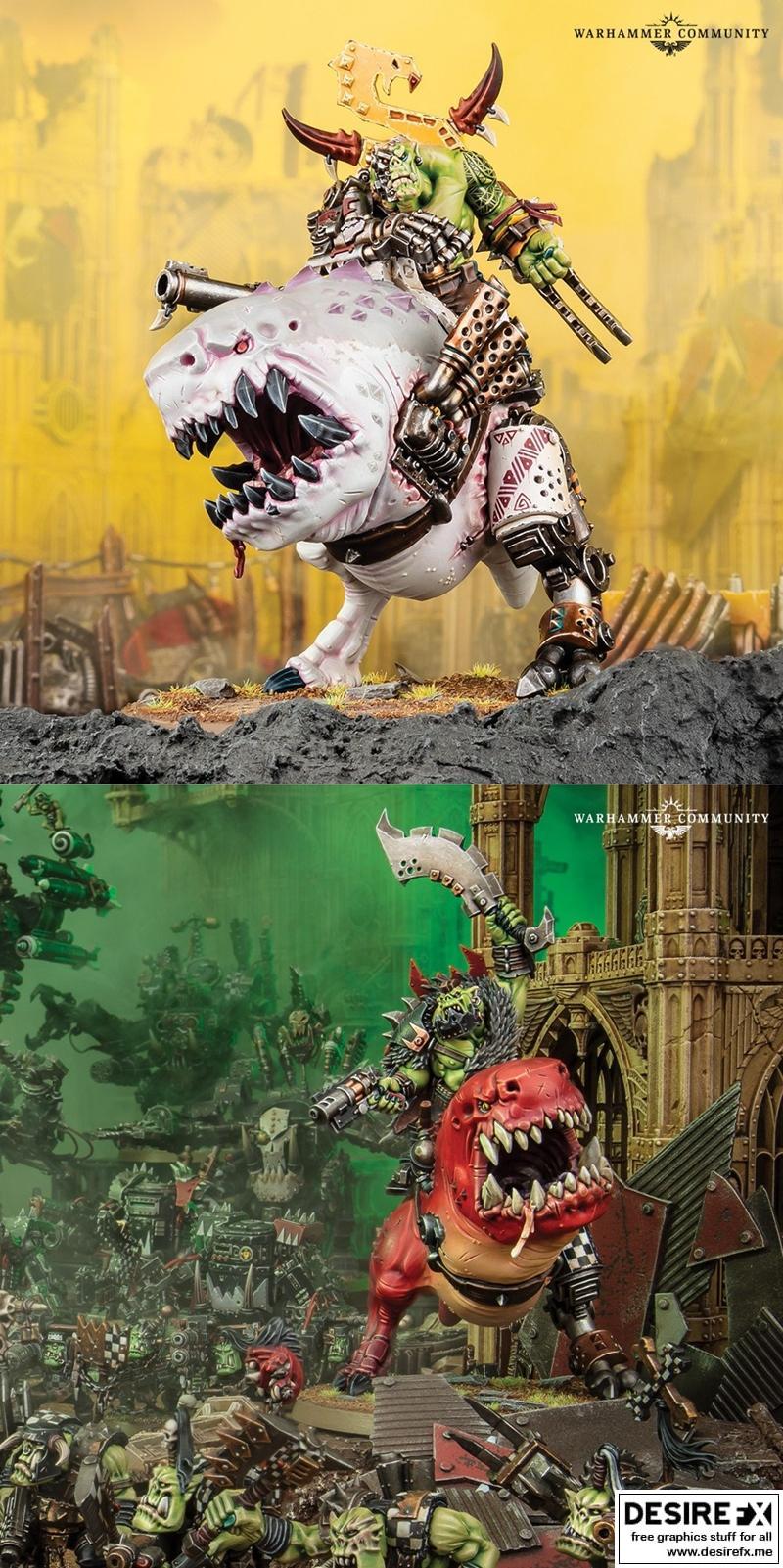 Termagants – 3D打印模型：动漫角色可打印雕塑|Termagants – 3D Print Model STL