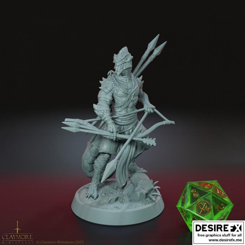 猎人萨拉曼德拉 3D打印模型|Hunter Salamandra – 3D Print Model