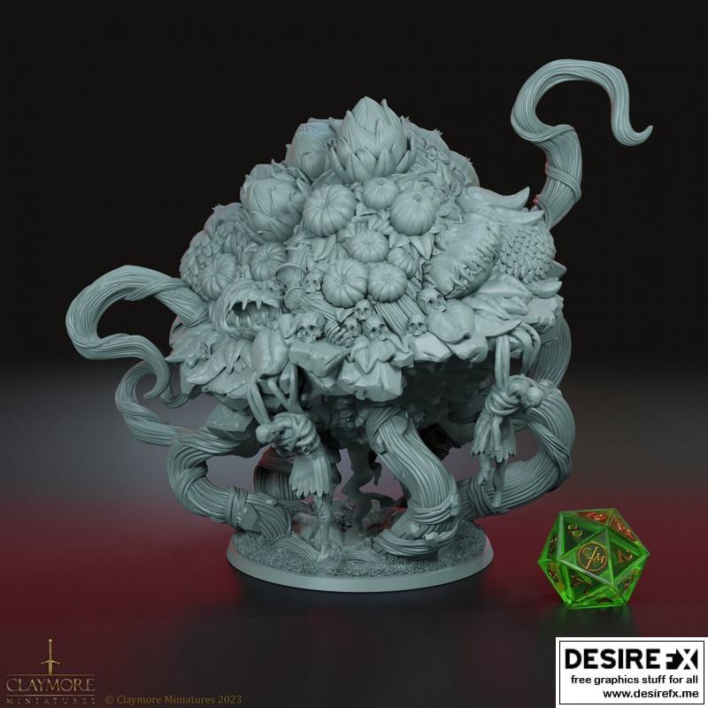 Floravore - 3D打印花卉角色模型|Floravore – 3D Print Model