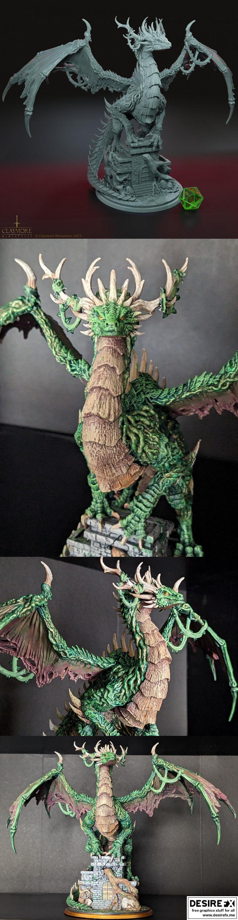 瓦雷德拉：森林之怒 3D打印模型|Valaedra Wrath of the Forest – 3D Print Model