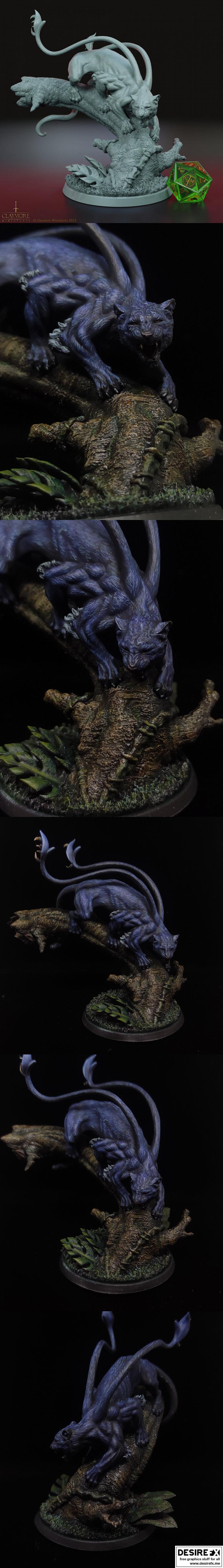 影行者——3D打印模型|Shadow Prowler – 3D Print Model