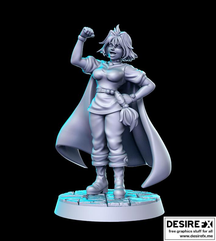 艾米莉亚·威尔·特斯拉·萨伊卢恩 3D打印模型|Amelia Wil Tesla Saillune – 3D Print Model
