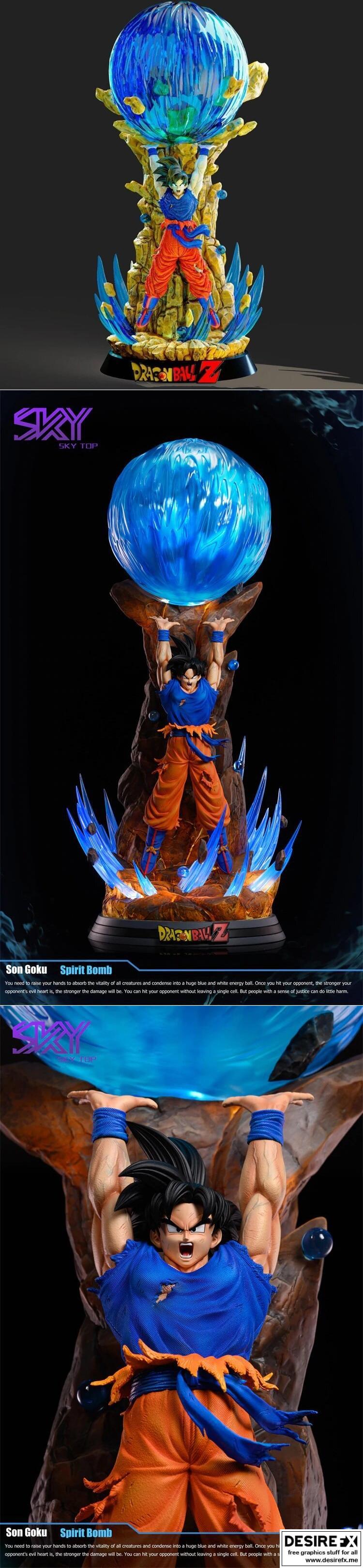 Genkidama哥基 - 3D打印模型|Genkidama goku – 3D Print Model STL