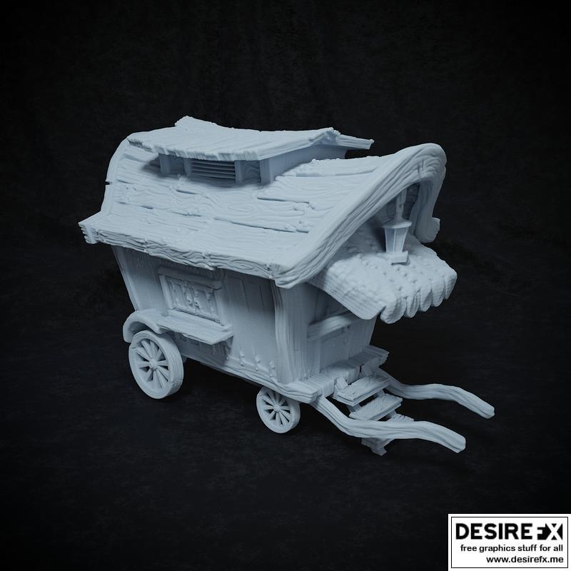 wagon-3D打印模型-机械骑士|Wagon – 3D Print Model