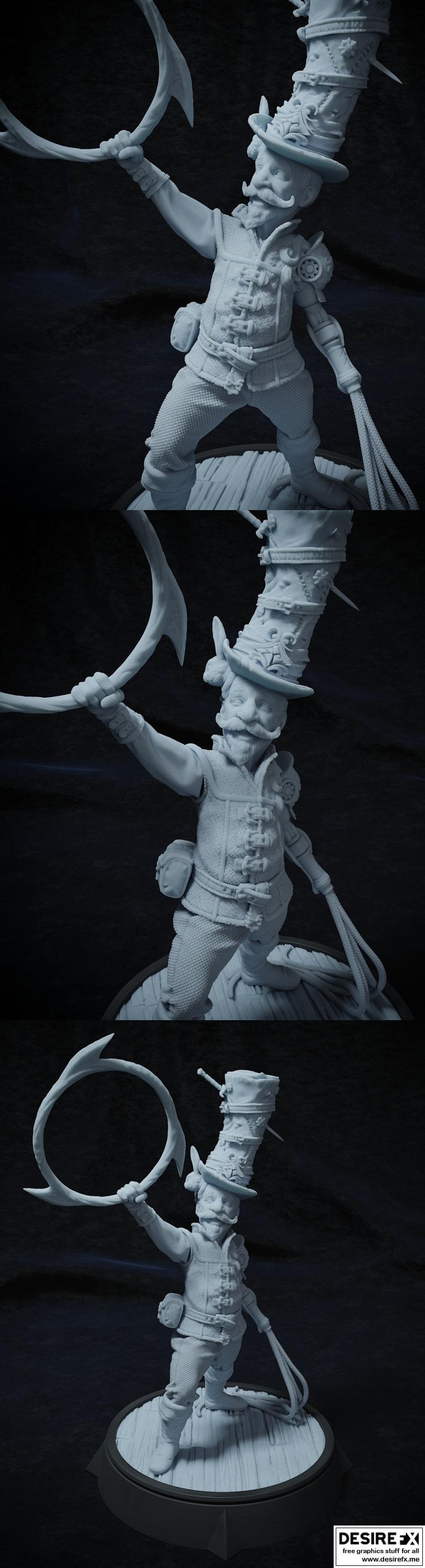 Van Amburgh - 3D打印动漫角色模型|Van Amburgh – 3D Print Model