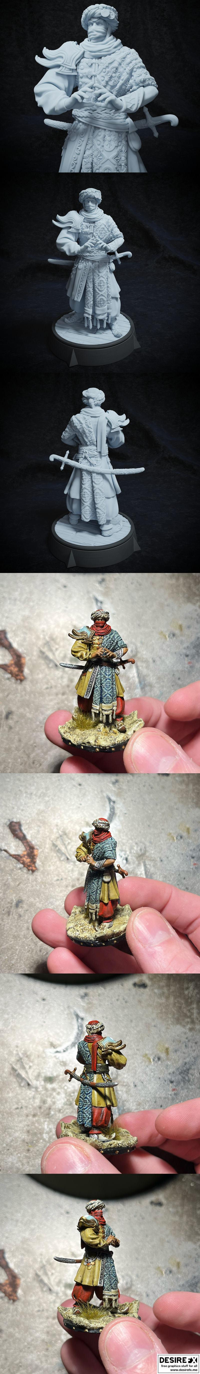 乔丹·乔纳尔 3D打印模型|Jordan Jonrar – 3D Print Model