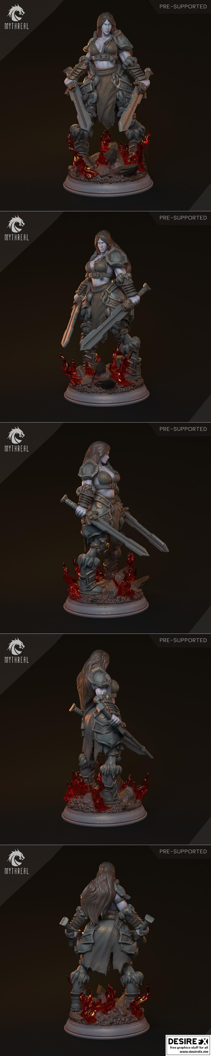 Mythreal Games – Catalissa – 3D Print Model STL