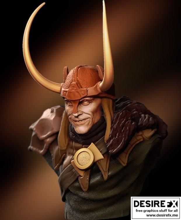 洛基——漫画版3D打印模型|Loki – Comicbook Version – 3D Print Model STL