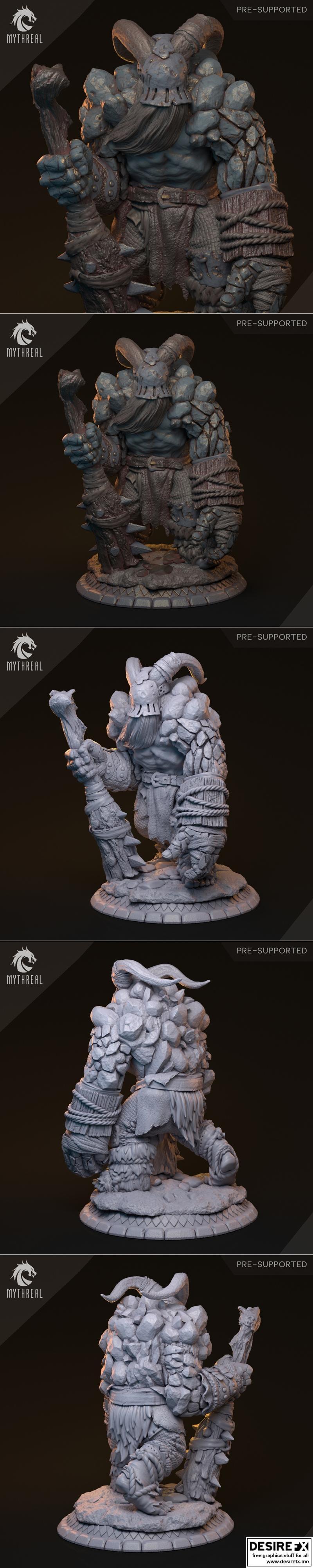 Mythreal Games《伊扎玛斯》伽拉德·子嗣 3D打印模型|Mythreal Games – Galad Child of Izumas – 3D Print Model STL