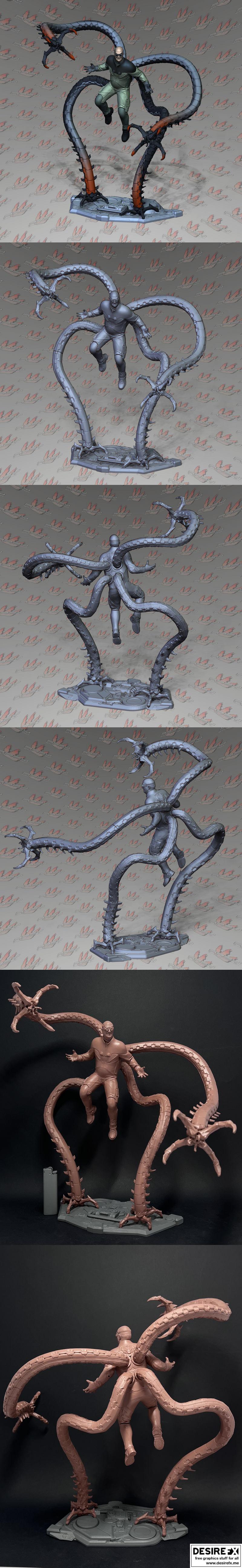 博士奥克塔维斯——3D打印模型|Dr. Octavius – 3D Print Model