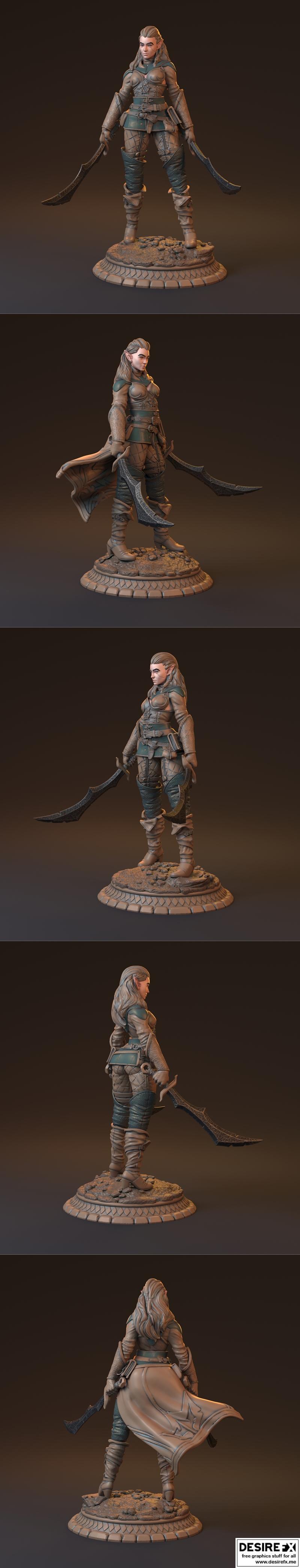 Mythreal Games – Alamanta Sondt – 3D Print Model STL