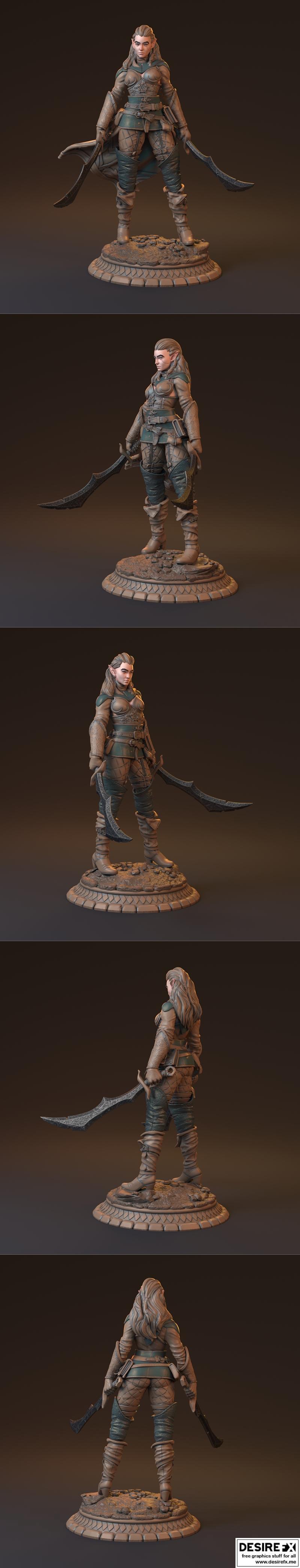 Mythreal Games – Alamanta Sondt – 3D Print Model STL