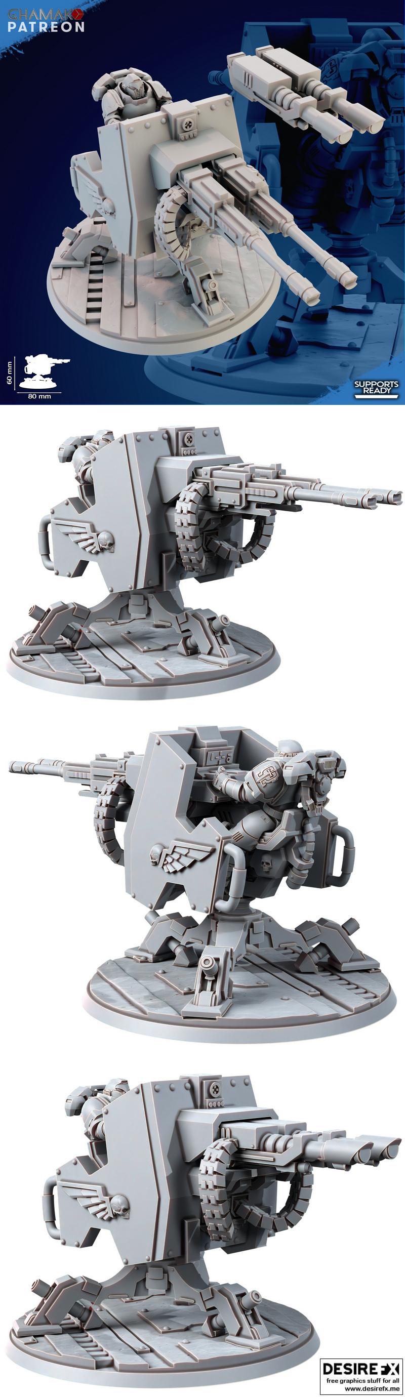 塔兰图拉平台 - 动漫游戏角色3D打印模型|Tarantula Platform – 3D Print Model