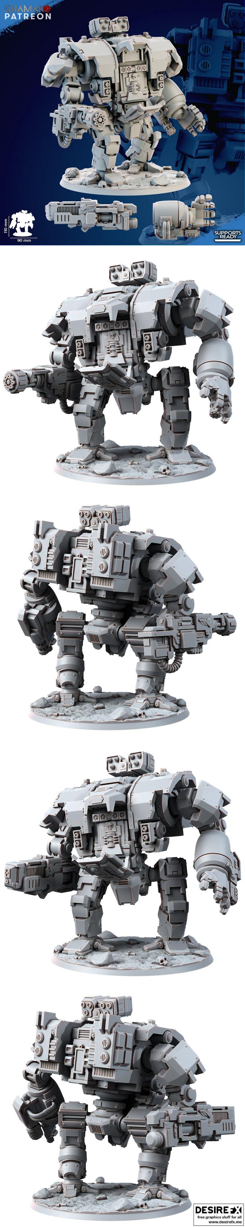 Mortis Warwalker 3D打印模型|Mortis Warwalker – 3D Print Model