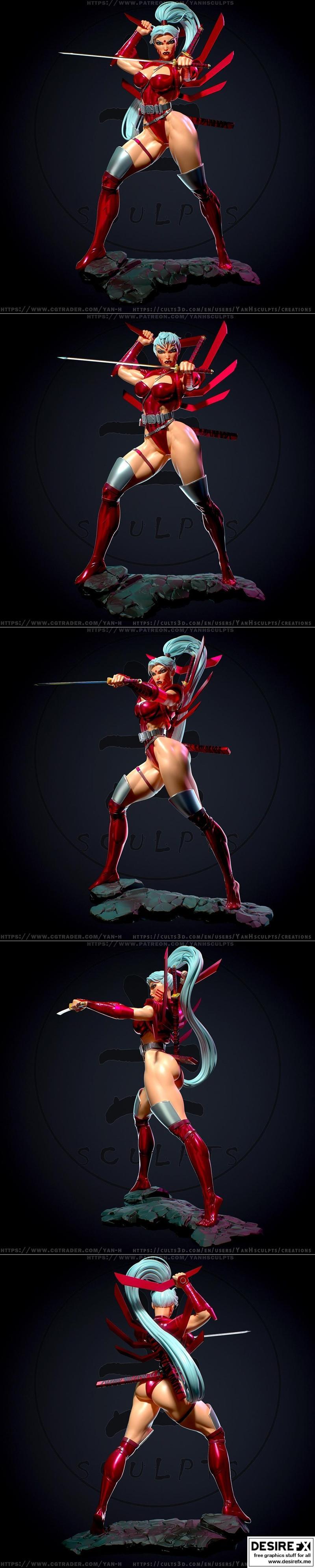 yan h  zealot 3d打印模型|Yan H – Zealot – 3D Print Model STL