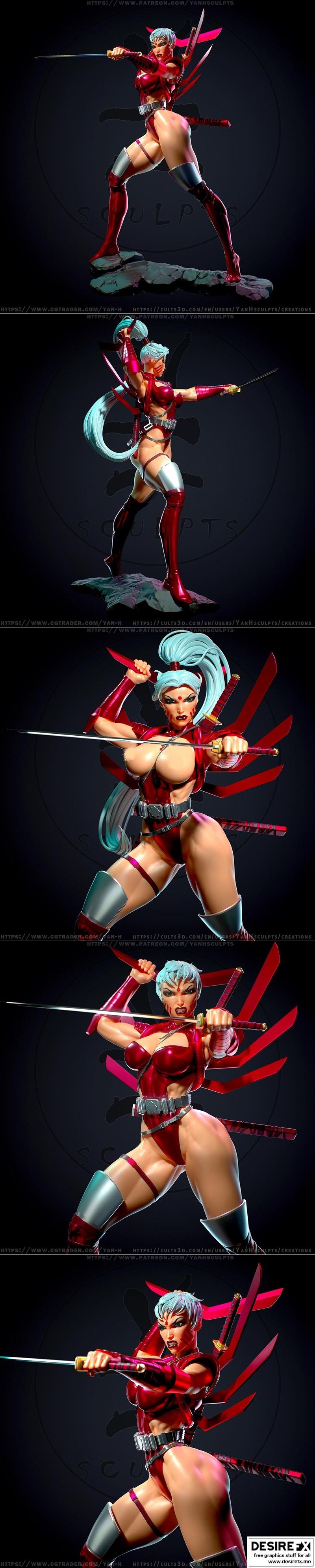 yan h  zealot 3d打印模型|Yan H – Zealot – 3D Print Model STL