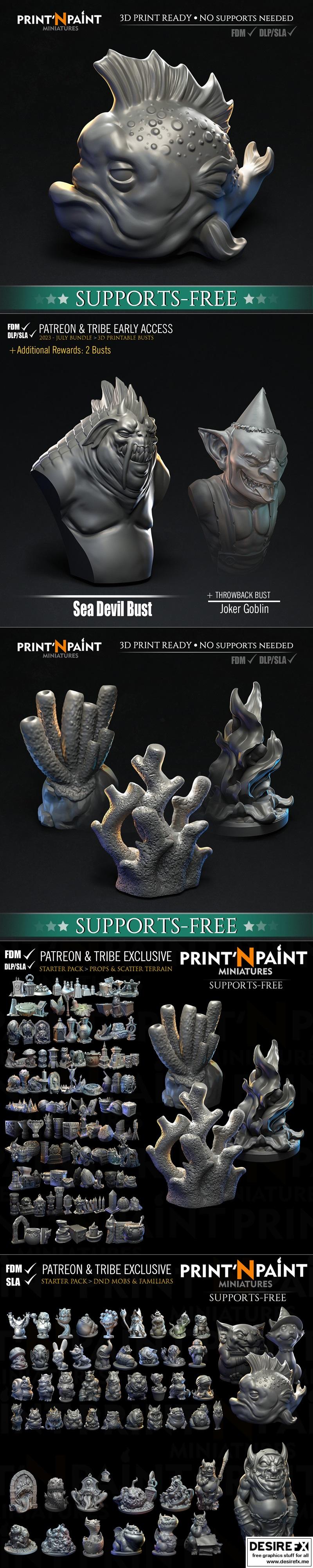 莱昂纳多·埃斯科瓦尔 七月2023 3D打印模型|Leonardo Escovar – Consuming July 2023 – 3D Print Model STL