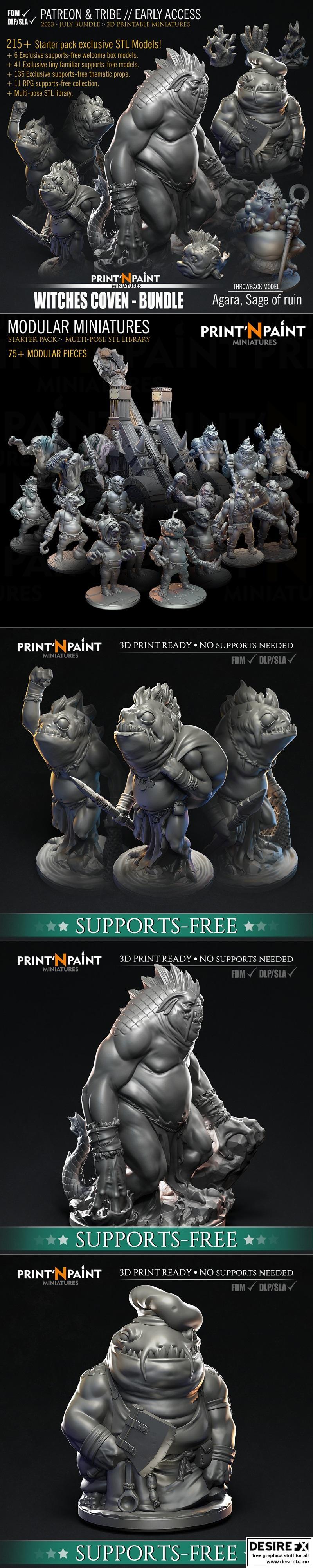 莱昂纳多·埃斯科瓦尔 七月2023 3D打印模型|Leonardo Escovar – Consuming July 2023 – 3D Print Model STL