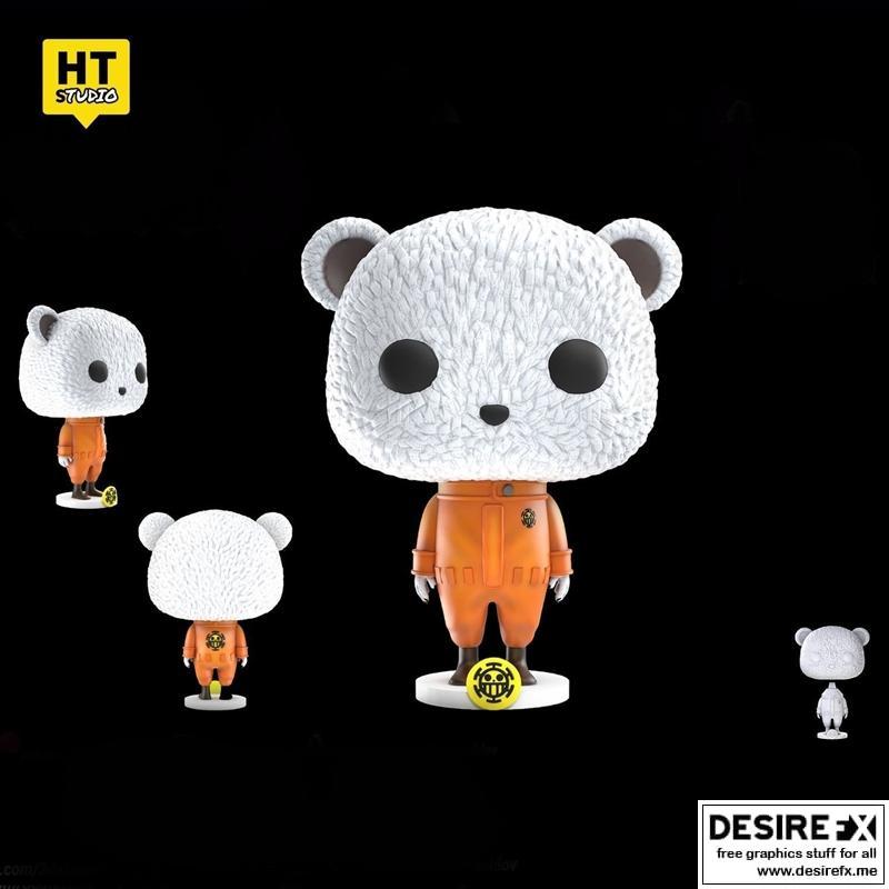 Bepo 一拳超人 3D打印模型|Bepo One Piece Custom – 3D Print Model STL