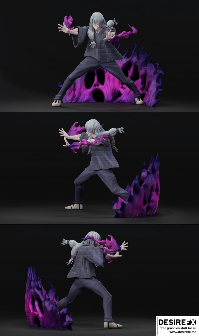 咒术回战 3D打印模型 马立陀|Mahito – Jujutsu Kaisen – 3D Print Model STL