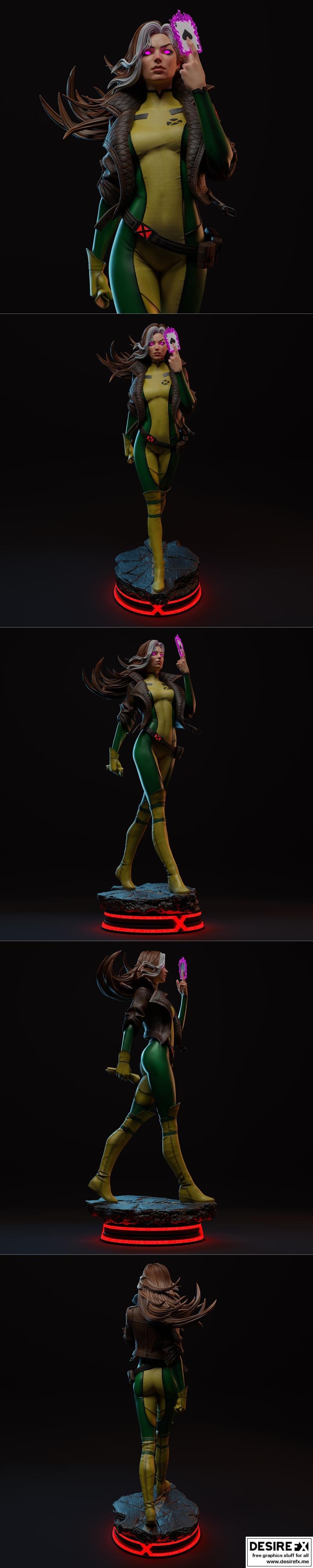 3D打印模型：Rogue角色精细复刻|3D Verse Studios – Rogue – 3D Print Model STL