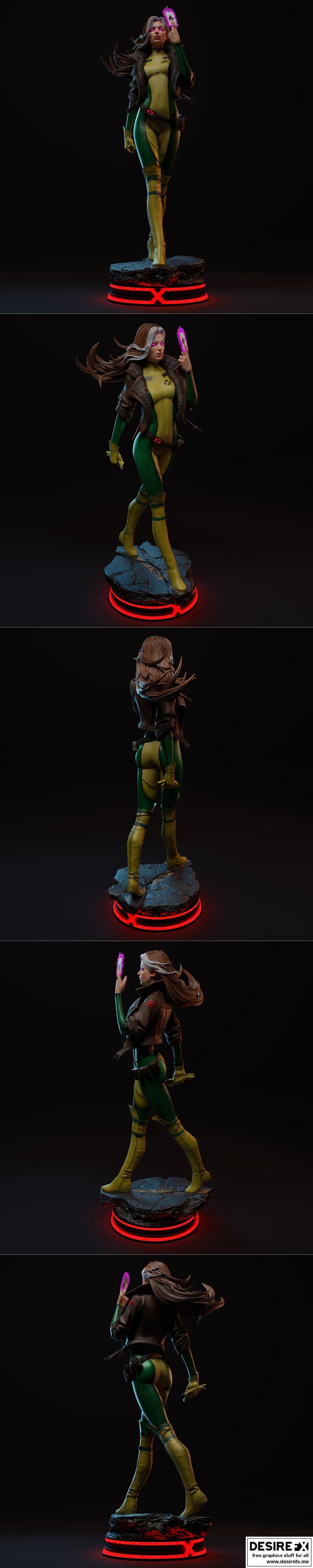 3D打印模型：Rogue角色精细复刻|3D Verse Studios – Rogue – 3D Print Model STL