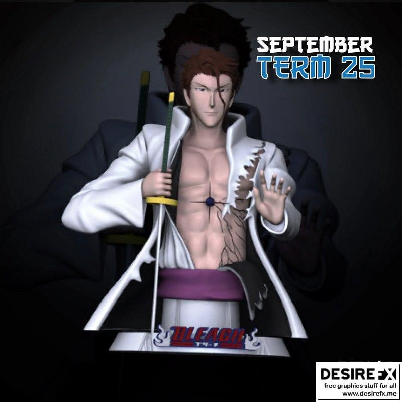 Aizen 3D打印模型|Aizen Bust – 3D Print Model