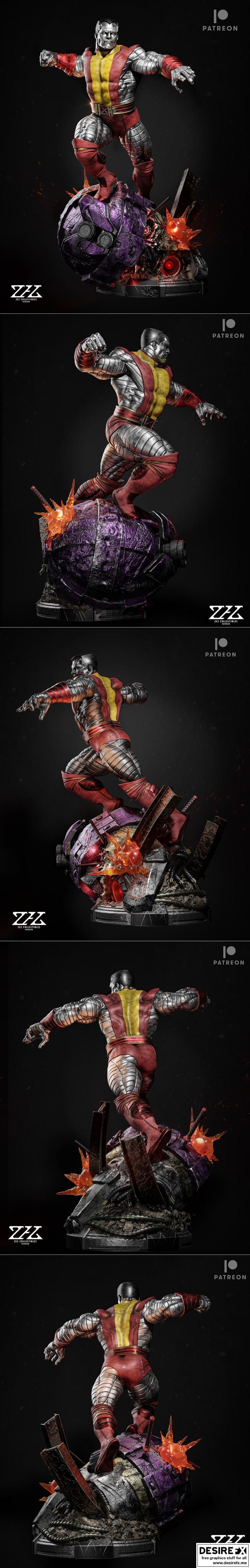 ZEZ工作室 - 亚瑟王 - 卧龙岗3D打印模型|ZEZ Studios – Colossus – 3D Print Model STL