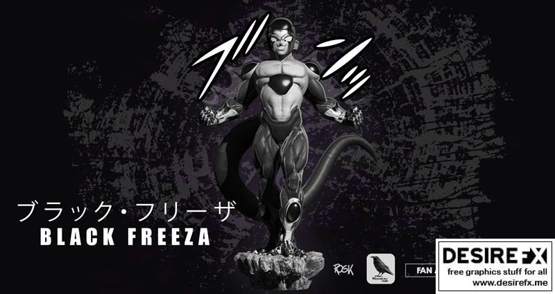 黑冷冻仓 - 3D打印模型|Black Freezer – 3D Print Model STL