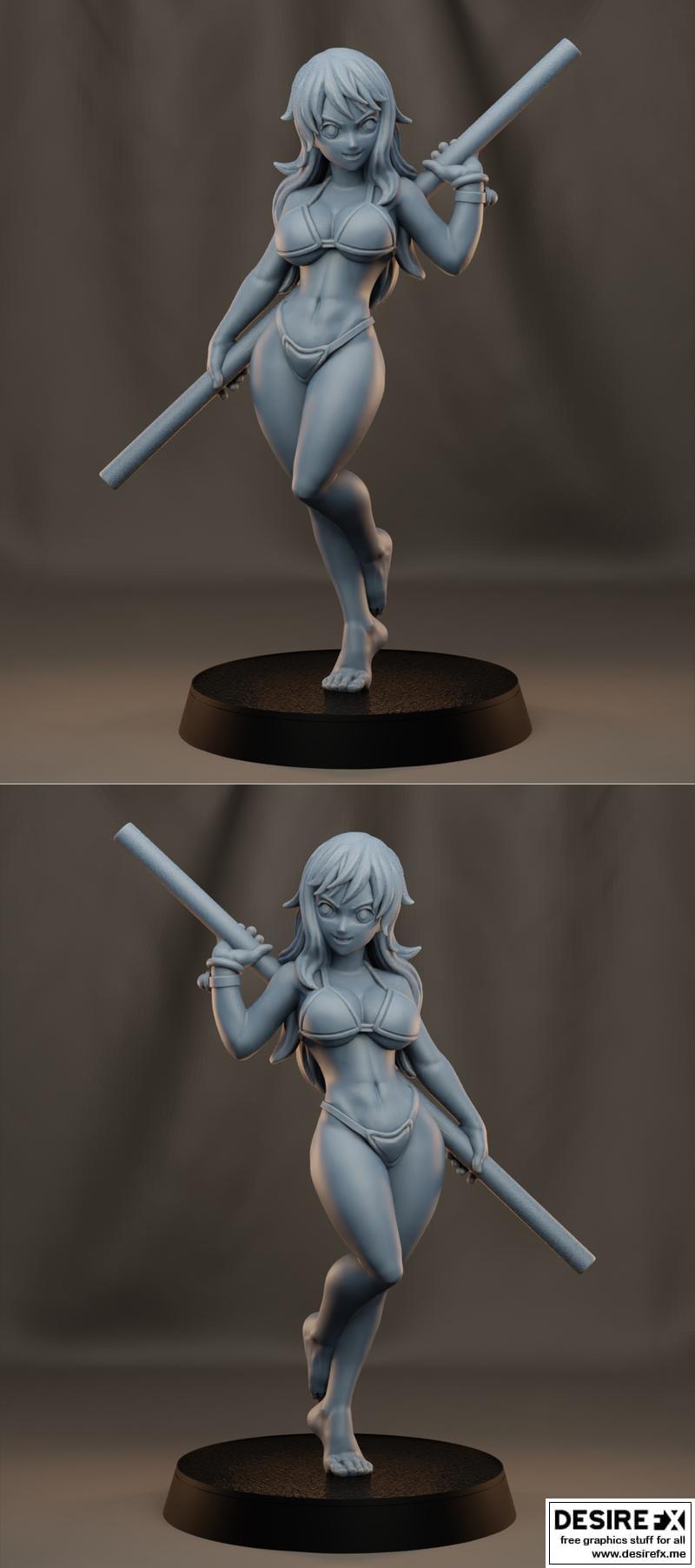 RN工作室 - Nami比基尼下装 - 3D打印模型|RN Estudio – Nami Bikini Bottom – 3D Print Model STL