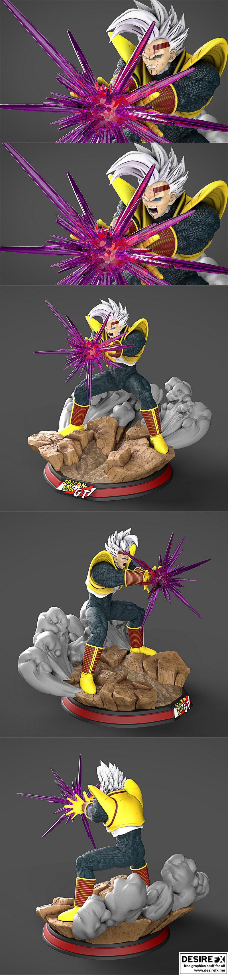 贝吉塔 3D打印模型|Baby Vegeta – 3D Print Model