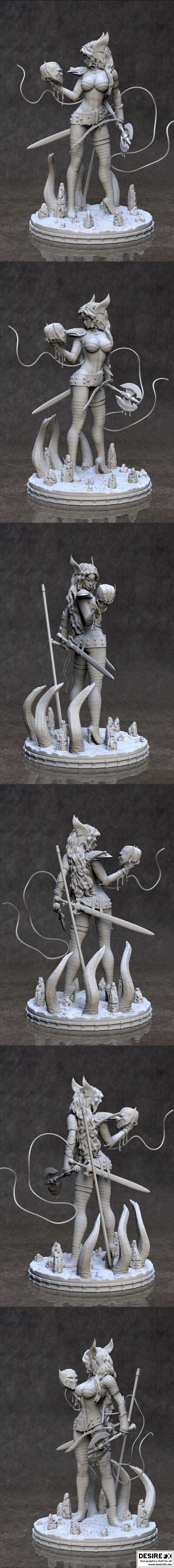 Angela 3D打印模型 STL|Angela by Jhonny Vasquez – 3D Print Model STL