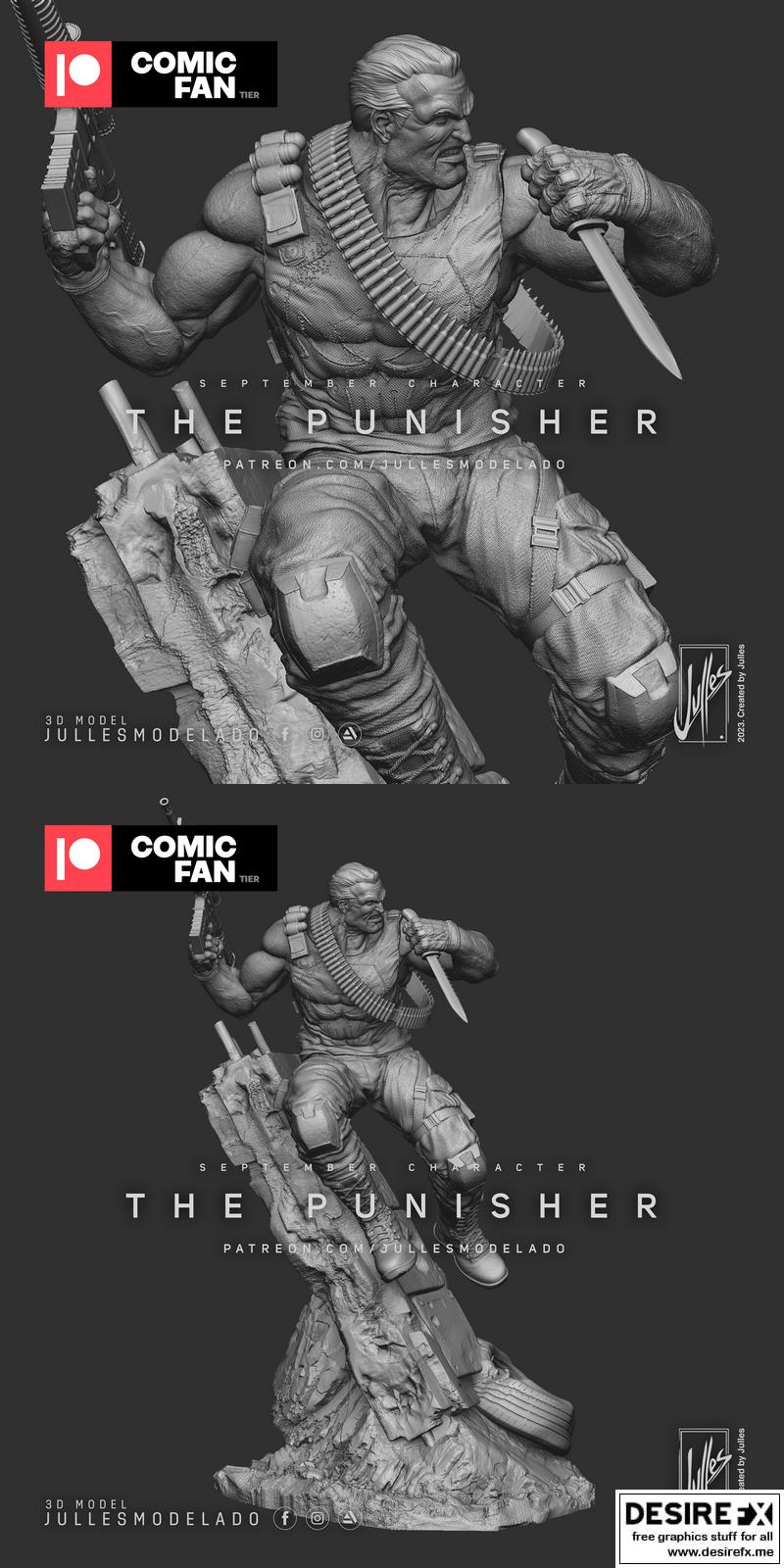 The Punisher – 3D Print Model